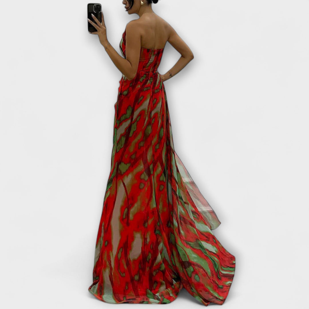 Noemi - Vibrante Maxi-Vestido