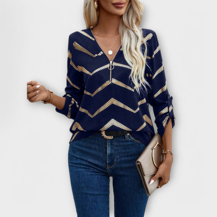 Emma - Blusa elegantemente intemporal