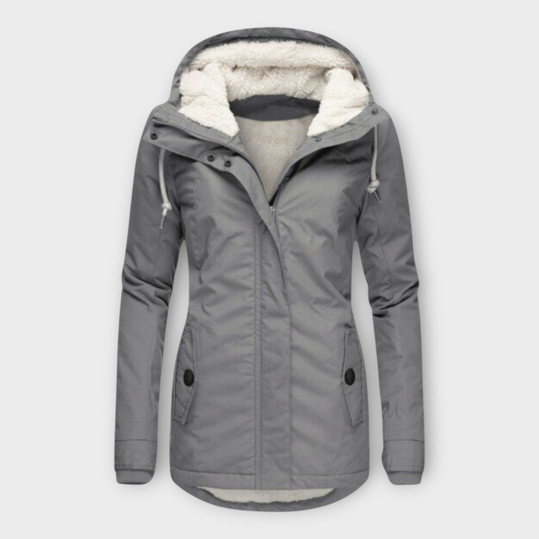 Sophie - Casaco de Inverno Forrado e Impermeável