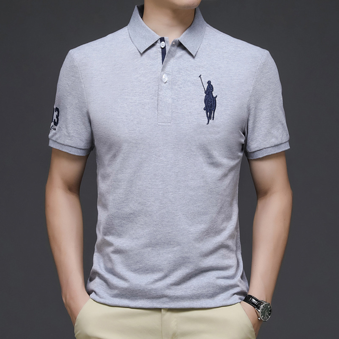 RAFAEL | Elegantly Embroidered Polo