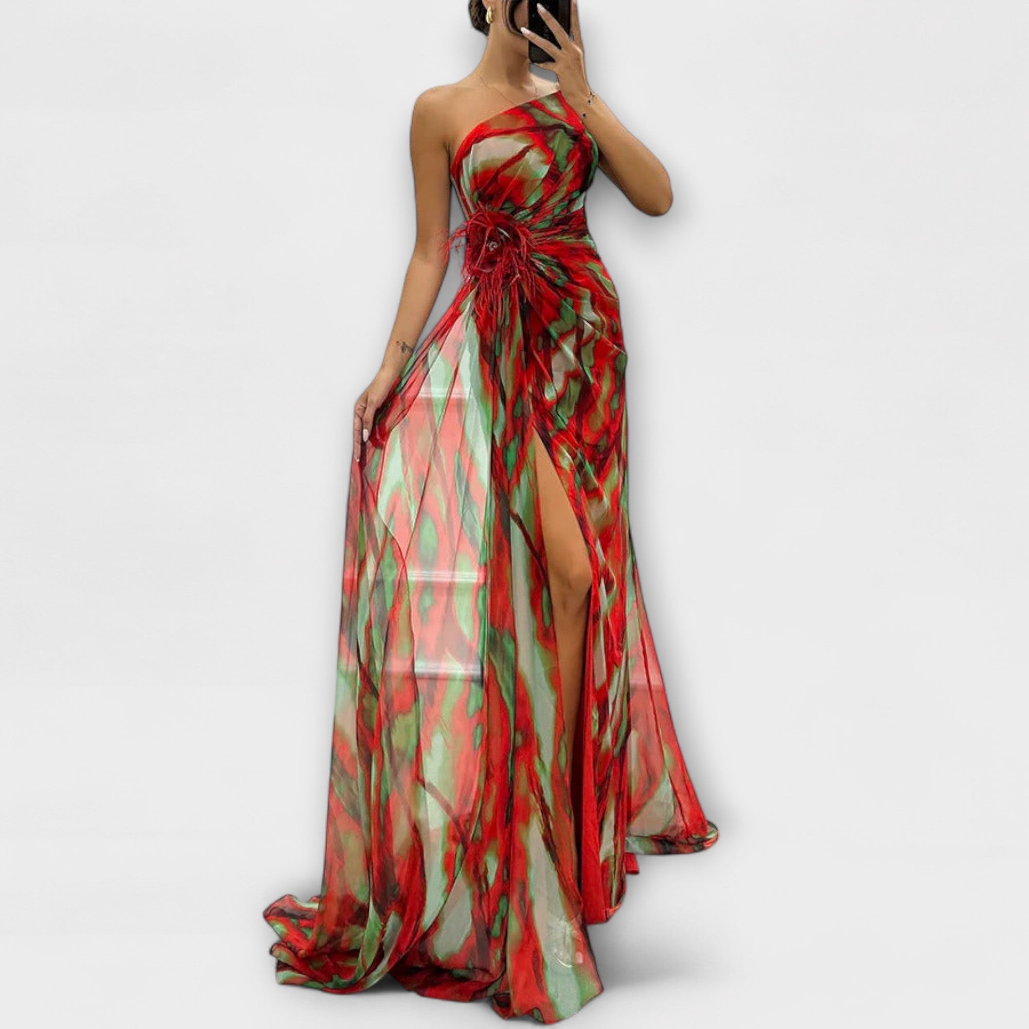 Noemi - Vibrante Maxi-Vestido