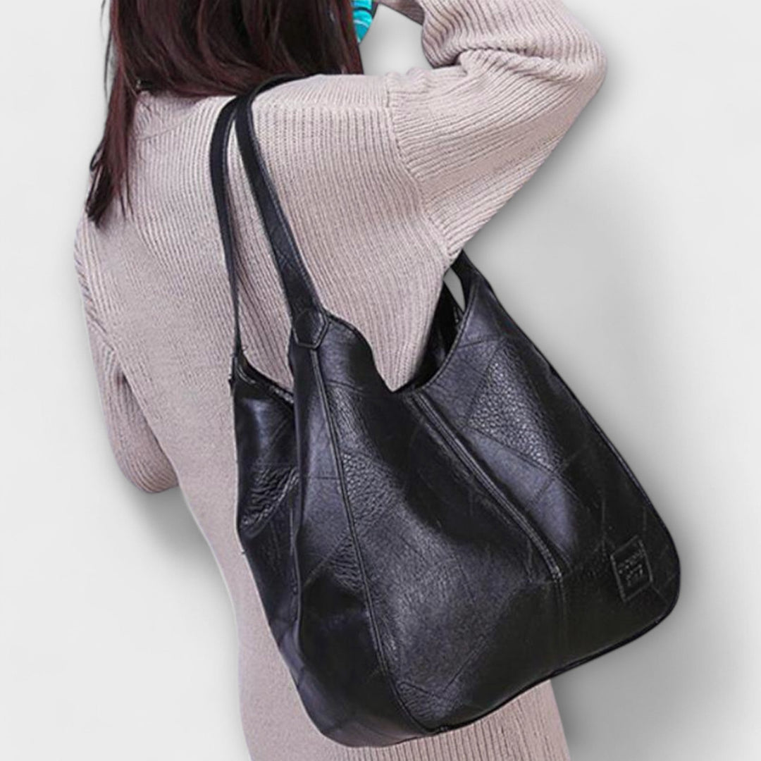 Cécile. - Bolsa de Couro Vintage