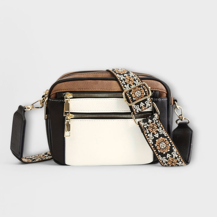 Cécile. - Bolsa Crossbody em couro vegan