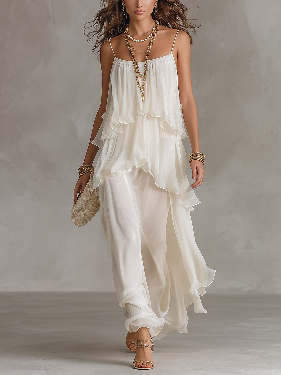 Aurélia - Vestido Maxi Chiffon