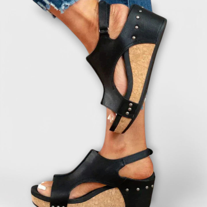 Lina - Sapatos Ortopédicos com Salto Wedge