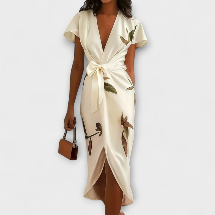 Vestido Midi Satinado