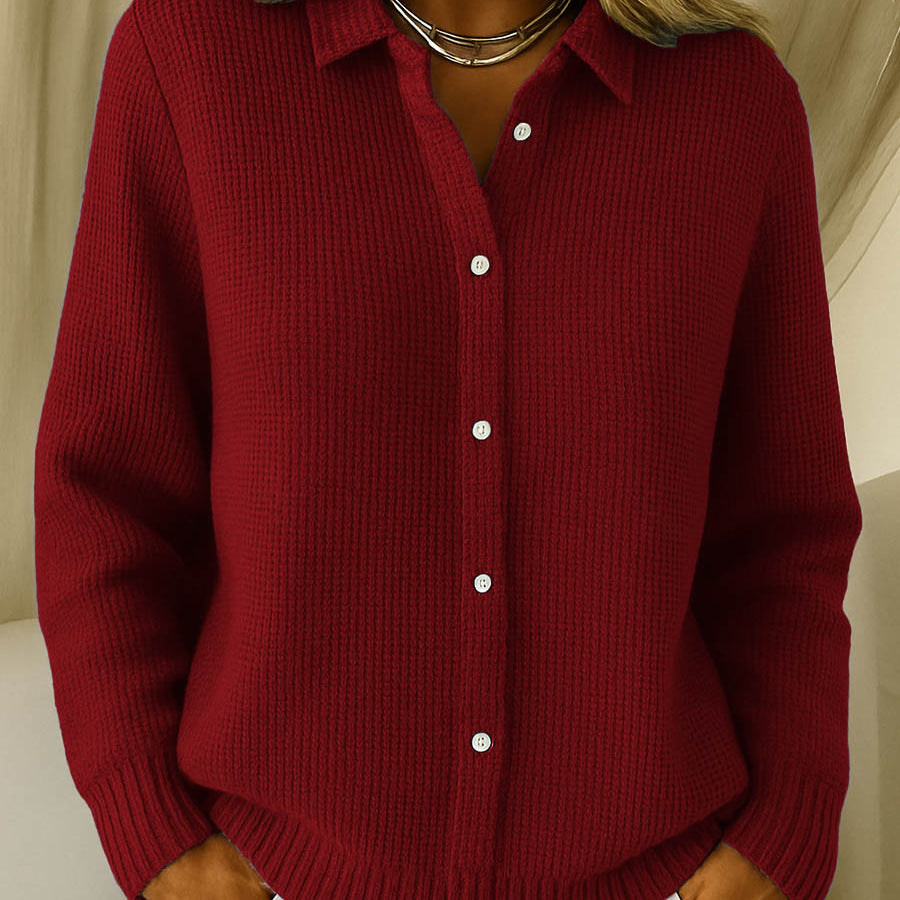 Maeve | Clássico Cardigan de Malha com Botões