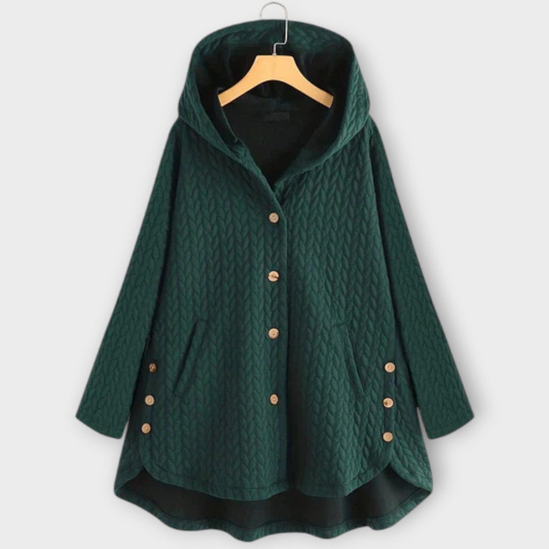 Leslie - Casaco Button-Up Quente