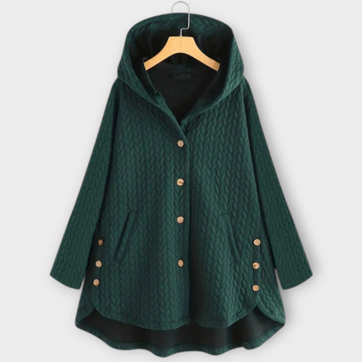 Leslie - Casaco Button-Up Quente