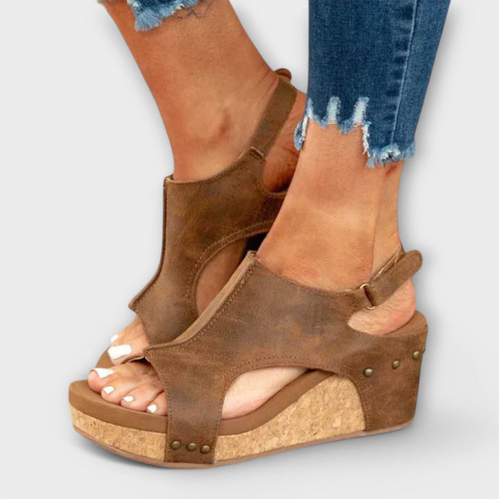 Lina - Sapatos Ortopédicos com Salto Wedge