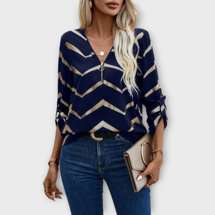 Emma - Blusa elegantemente intemporal