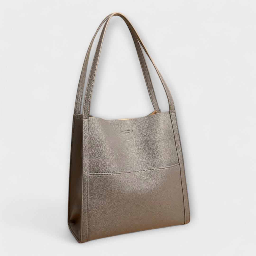 Cécile. - Bolsa de couro feita à mão