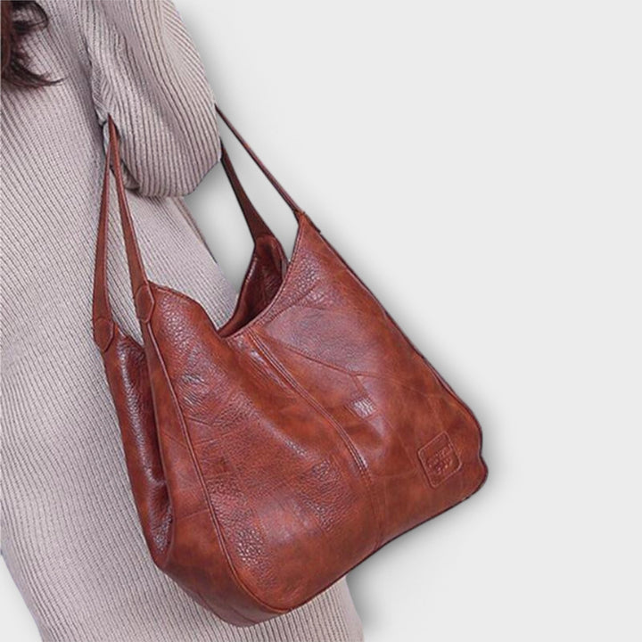 Cécile. - Bolsa de Couro Vintage