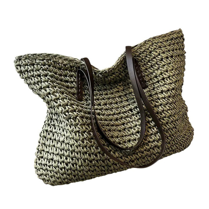 Cécile.- Bolsa de Lona Trançada