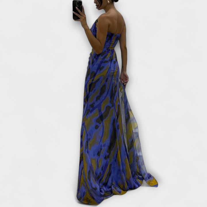 Noemi - Vibrante Maxi-Vestido
