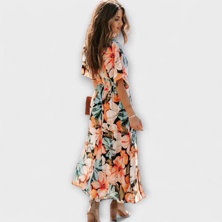 Vestido de Verão Fluido para Senhora