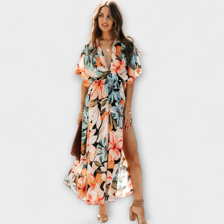 Vestido de Verão Fluido para Senhora