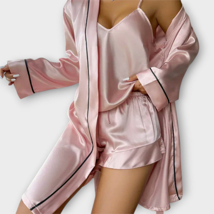 Félicité – Conjunto de Pijama 3 Peças Confortável
