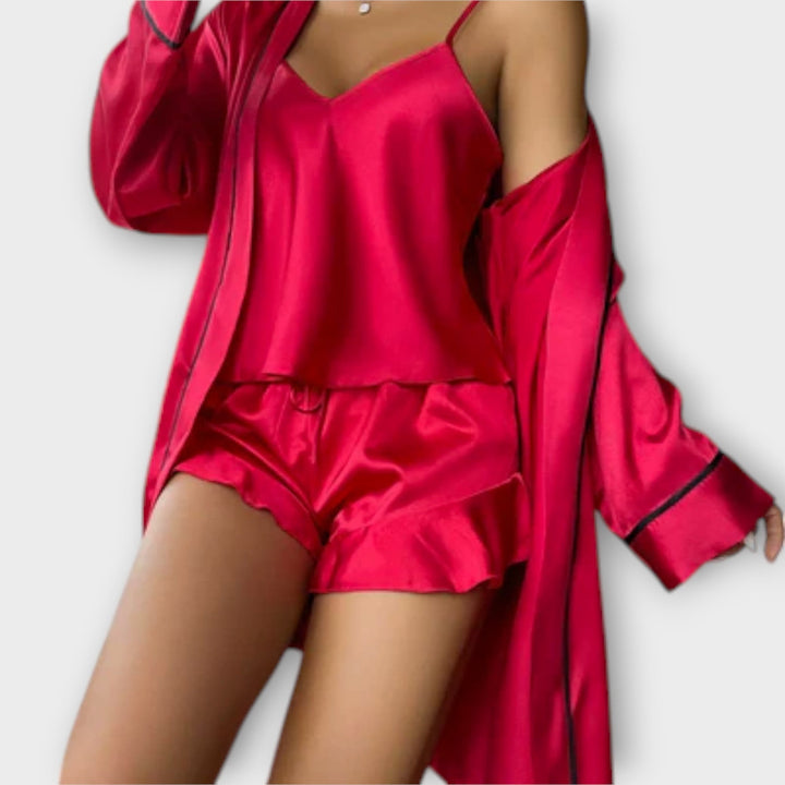 Félicité – Conjunto de Pijama 3 Peças Confortável