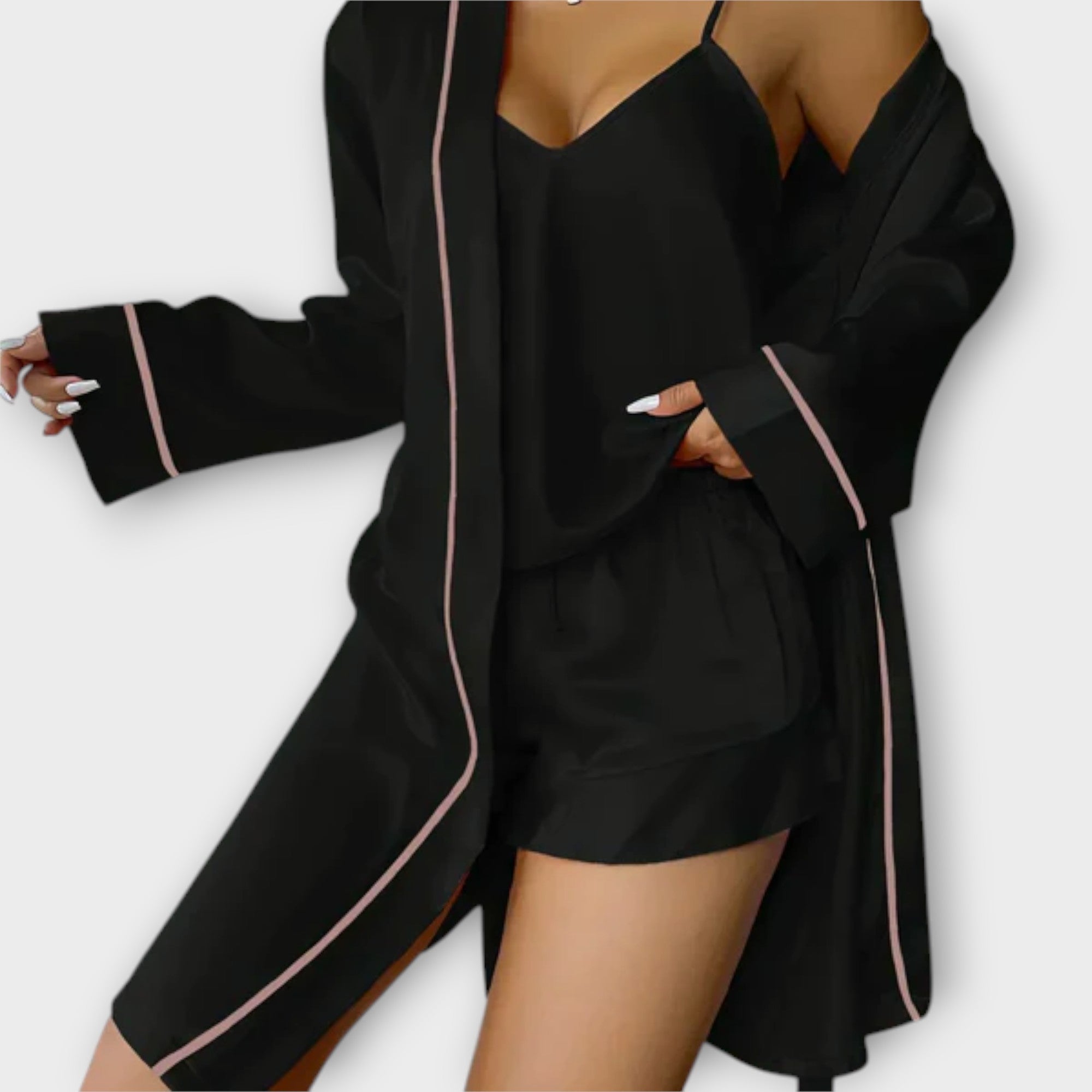 Félicité – Conjunto Pijama 3 Peças Confortável