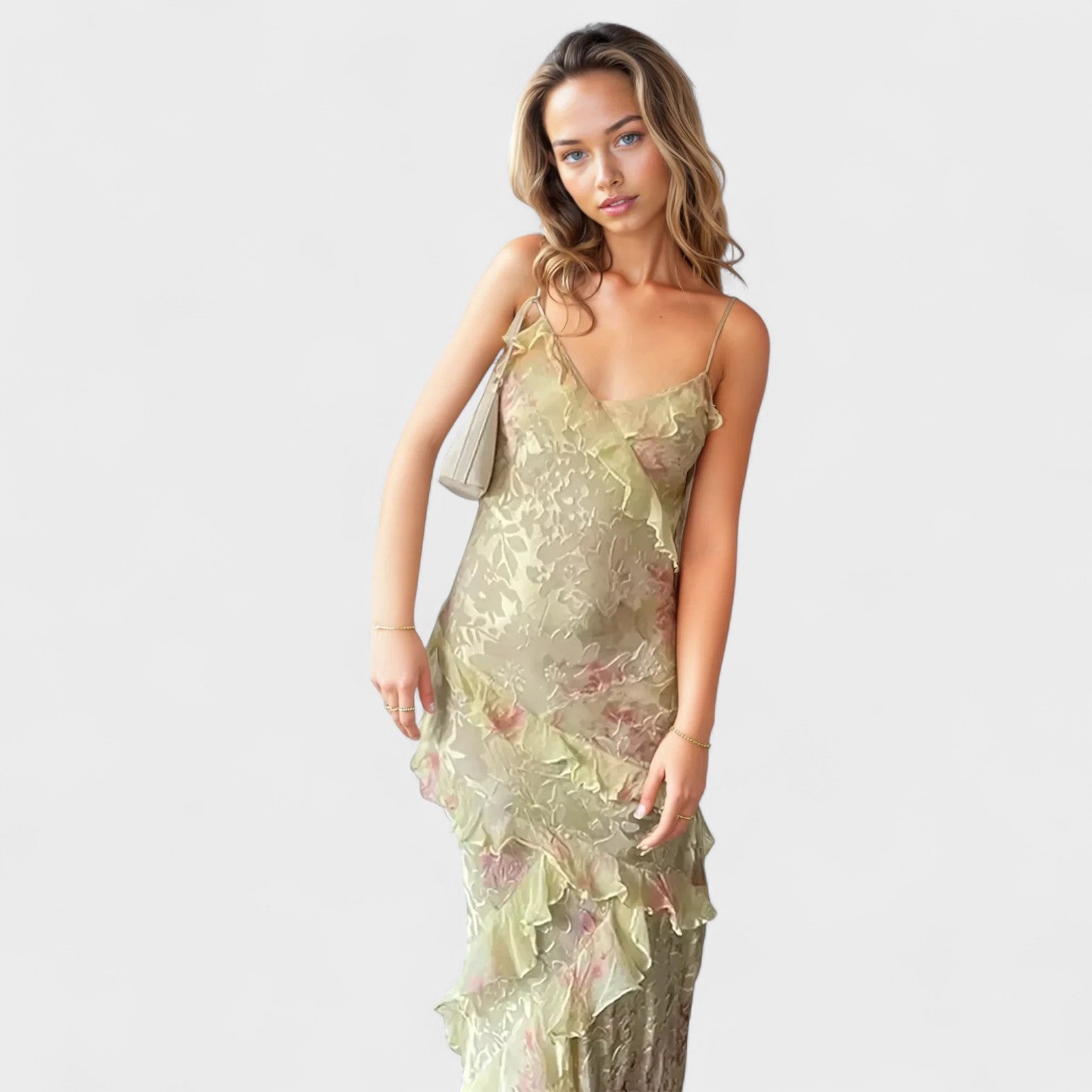 Andreia - Vestido Elegante Primavera