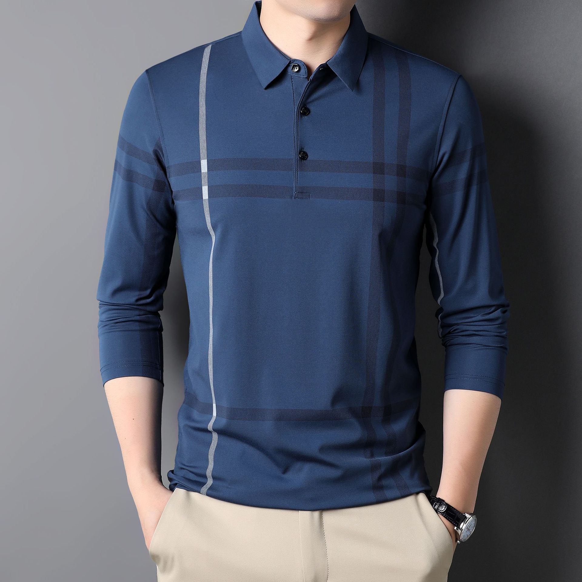 Eduardo – Clássico Polo Listrado