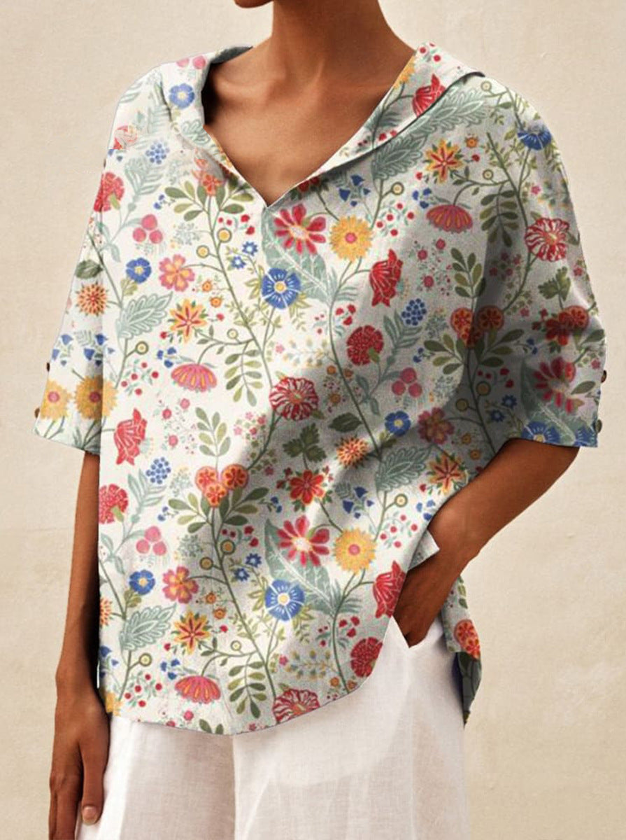 Bettina | Top de Linho Elegante