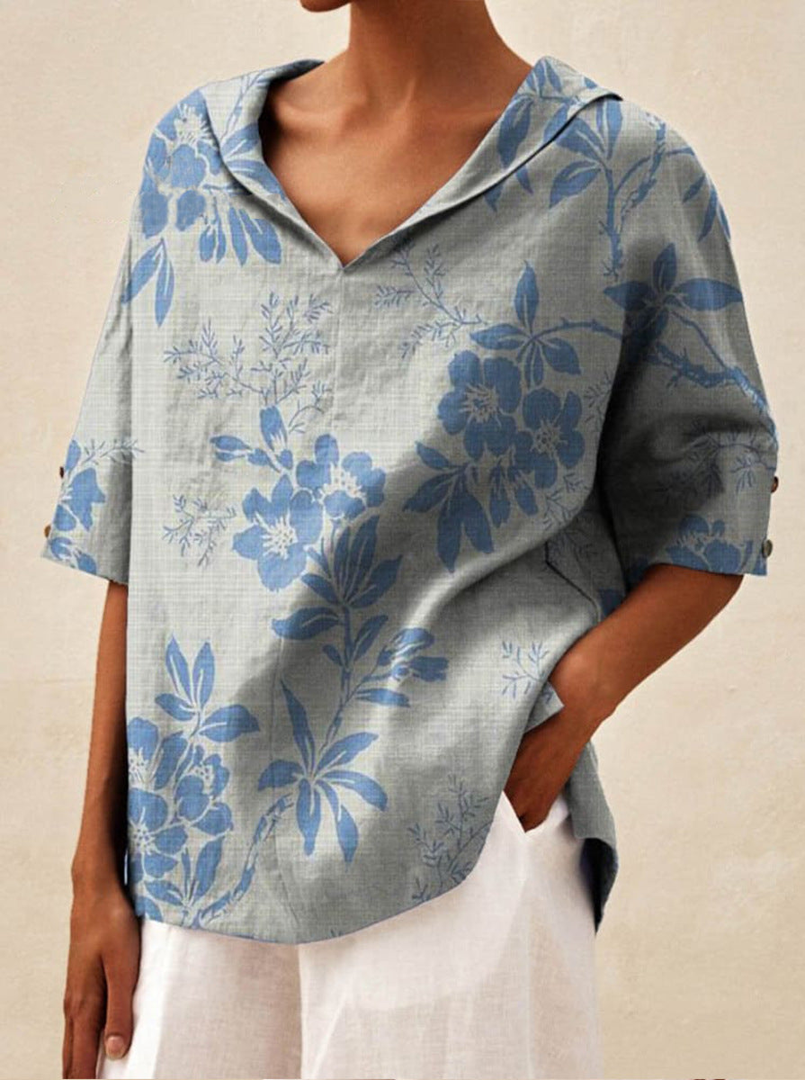 Bettina | Top de Linho Elegante