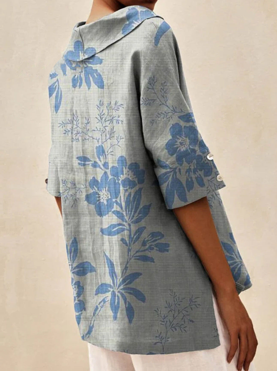 Bettina | Top de Linho Elegante