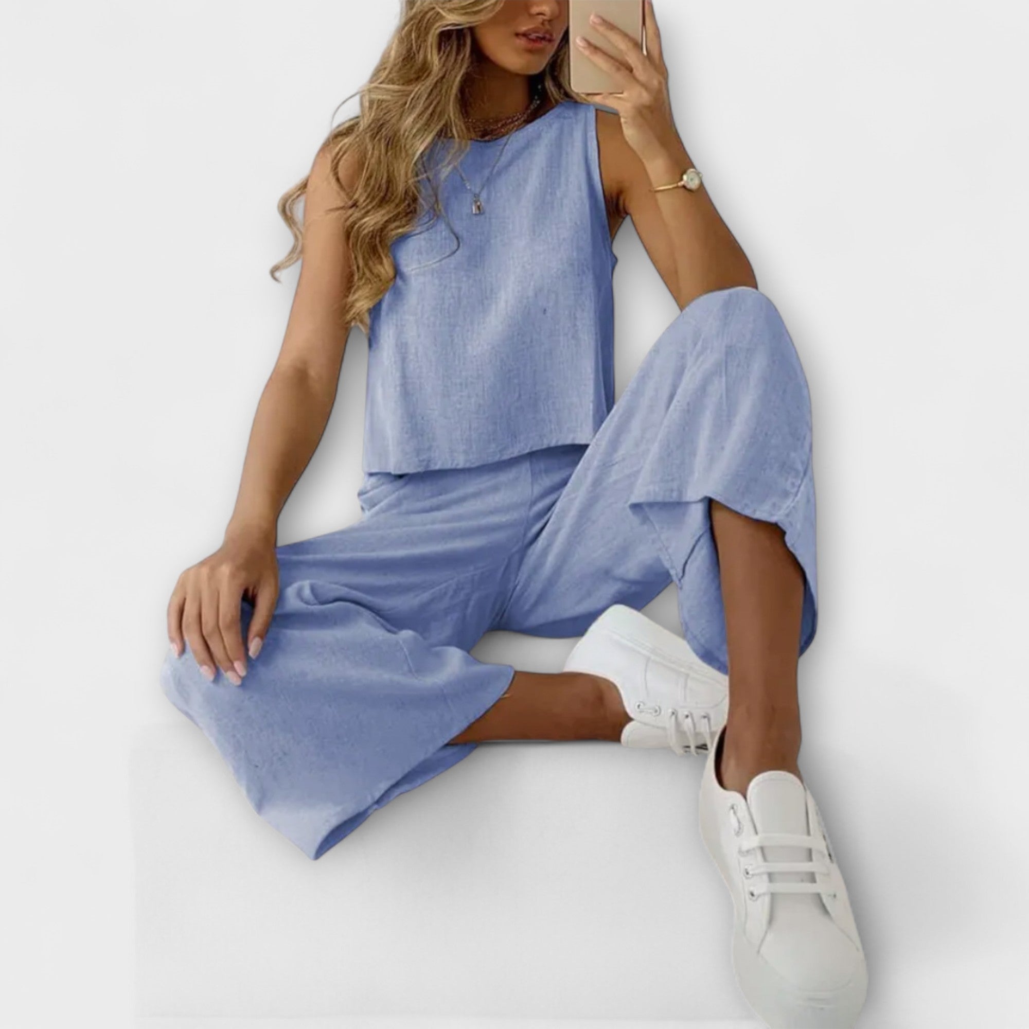 Conjunto de Linho Duo