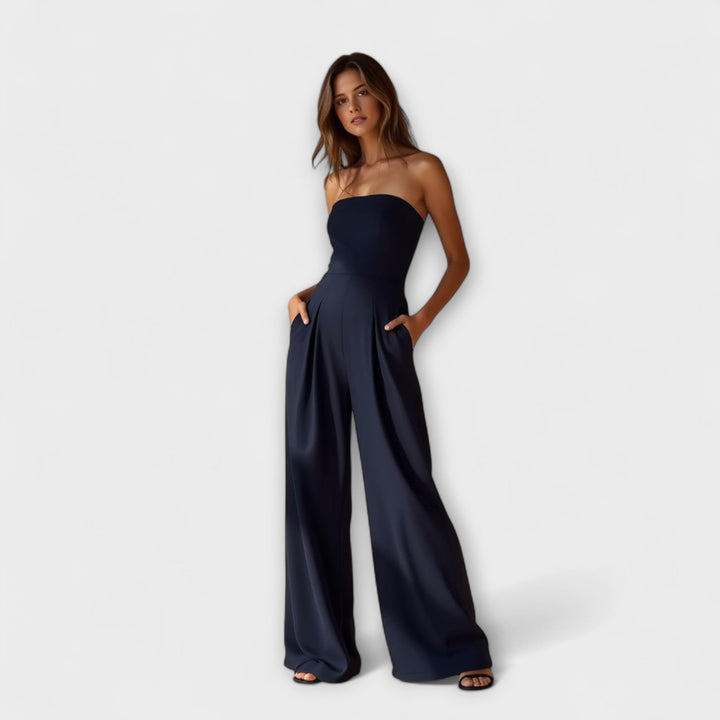 Amélie - Macacão Elegante Sem Alças
