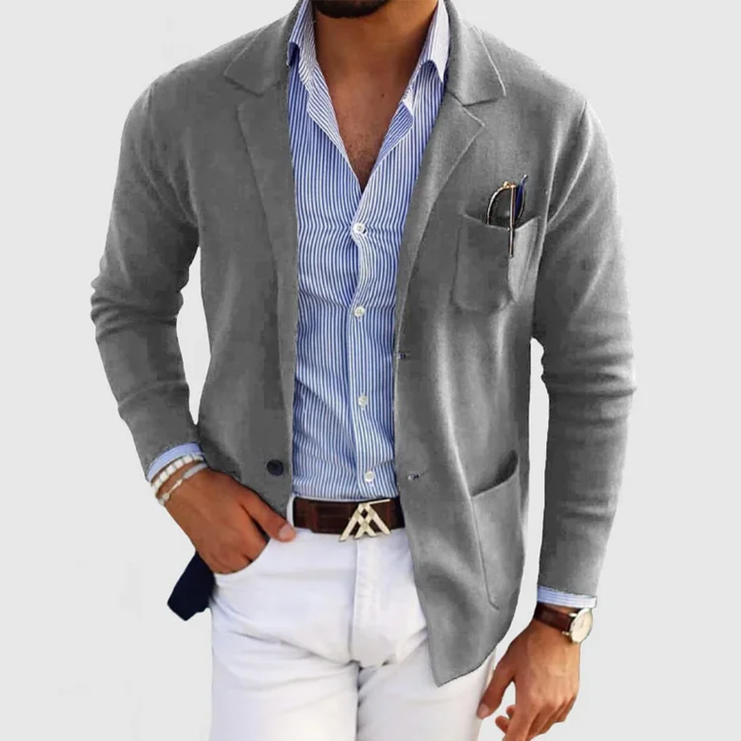 Blazer Moderno em Poliéster com Design Elegante