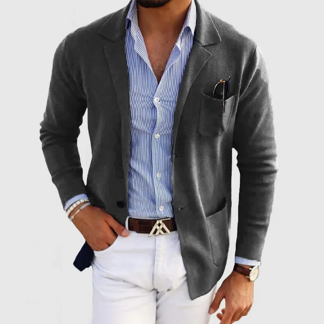 Blazer Moderno em Poliéster com Design Elegante