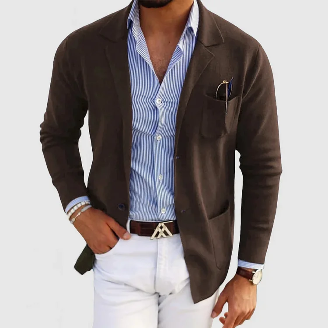 Blazer Moderno em Poliéster com Design Elegante