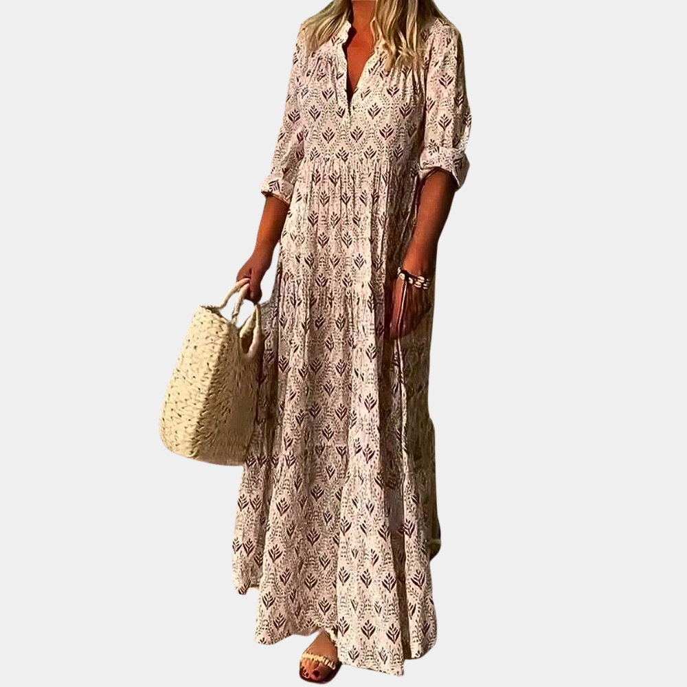 Berta - Vestido Longo Primavera