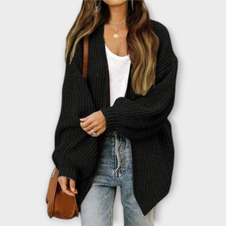 Leppa - Cardigan de malha descontraído
