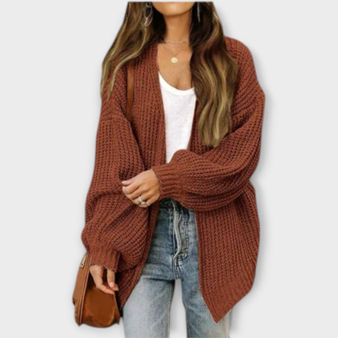 Leppa - Cardigan de malha descontraído
