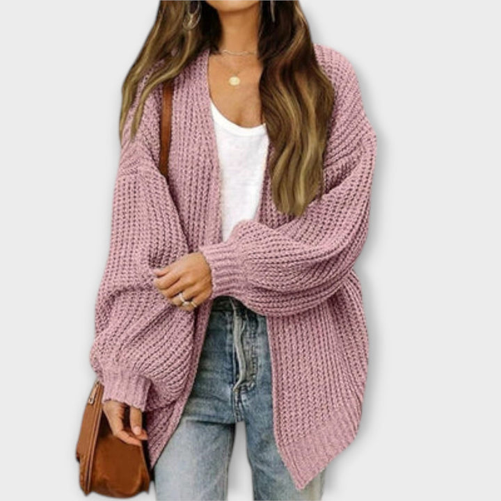Leppa - Cardigan de malha descontraído