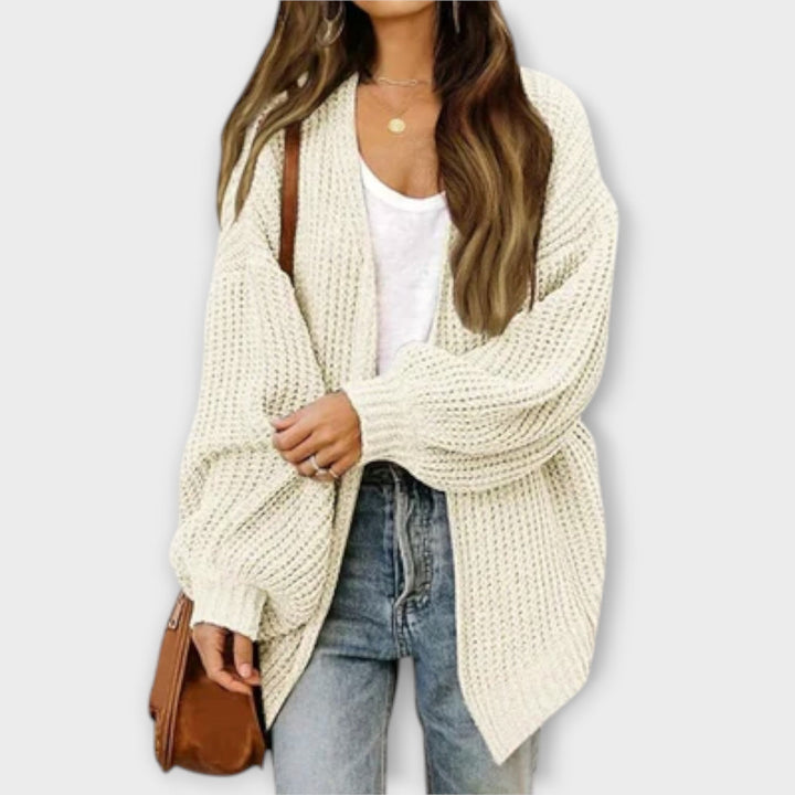 Leppa - Cardigan de malha descontraído