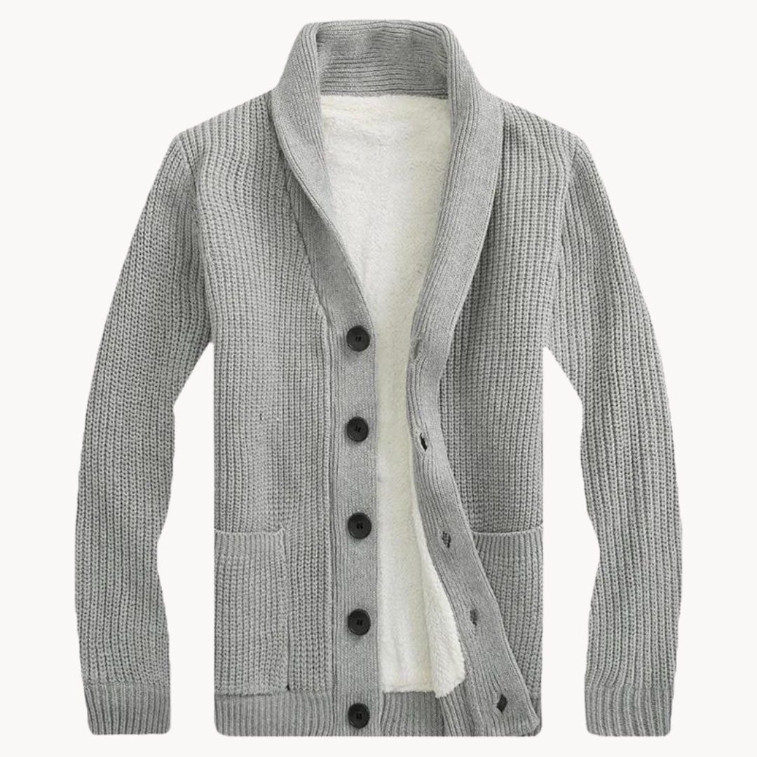Francisco | Confortable Mistura Fleece Cardigan with Cozy Collar