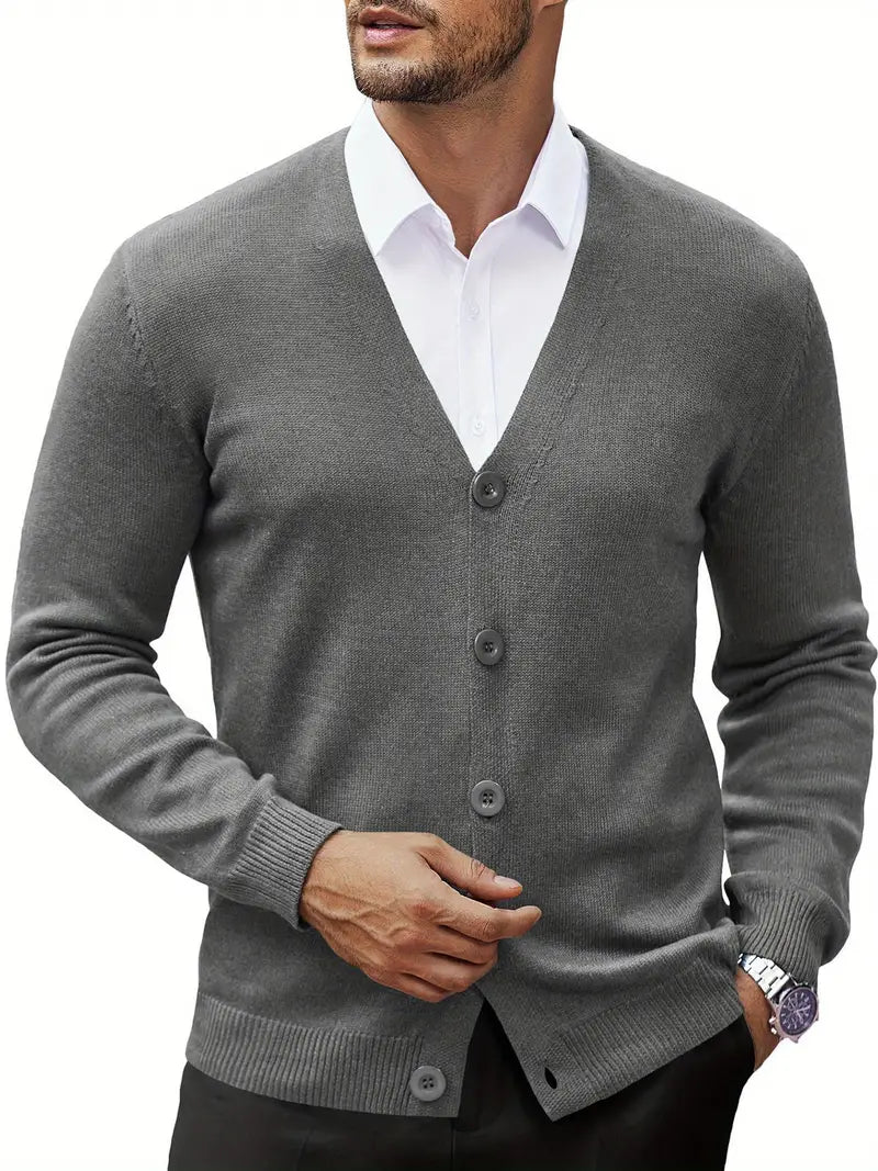 Francisco | Open Front Cardigan in Polyester Blend
