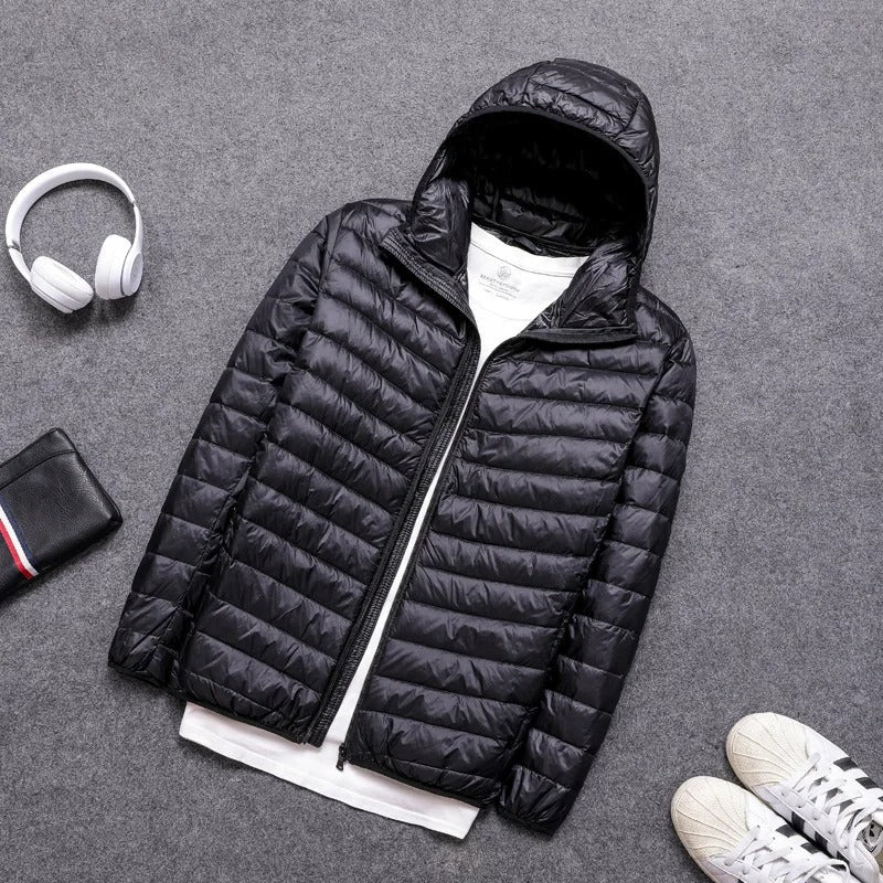 Casaco Impermeável e Resistente ao Vento em Poliéster