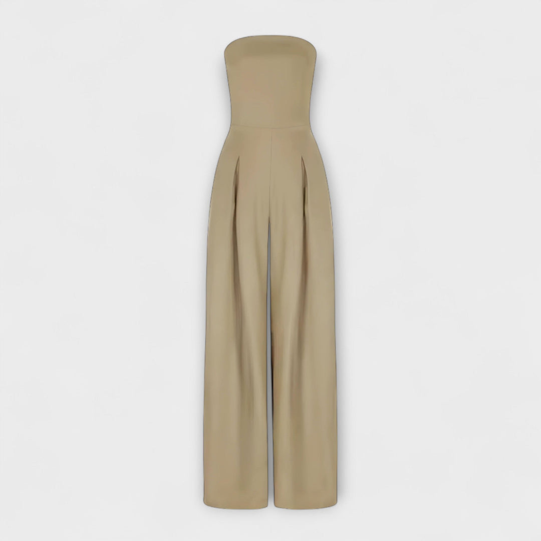 Amélie - Macacão Elegante Sem Alças