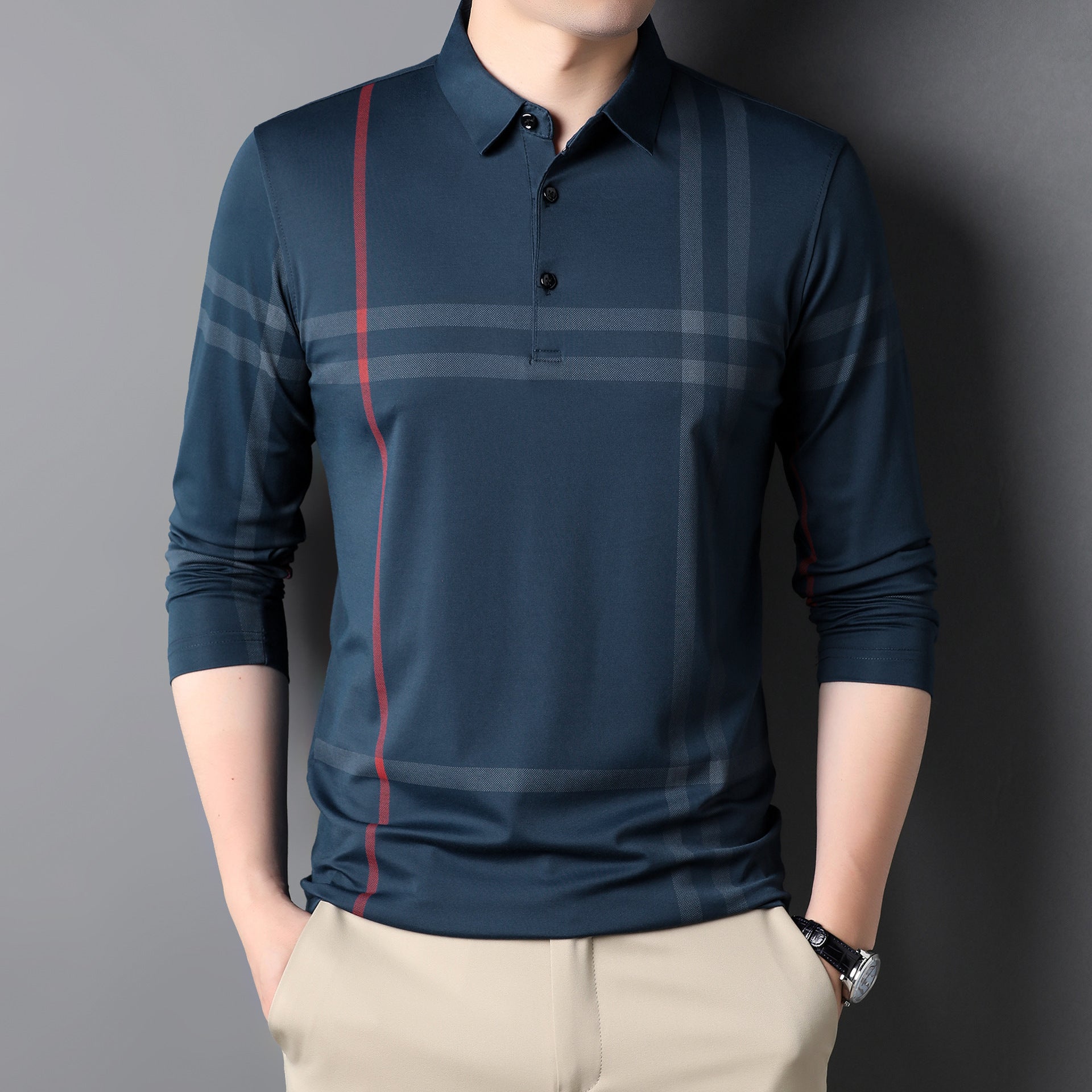 Eduardo – Clássico Polo Listrado