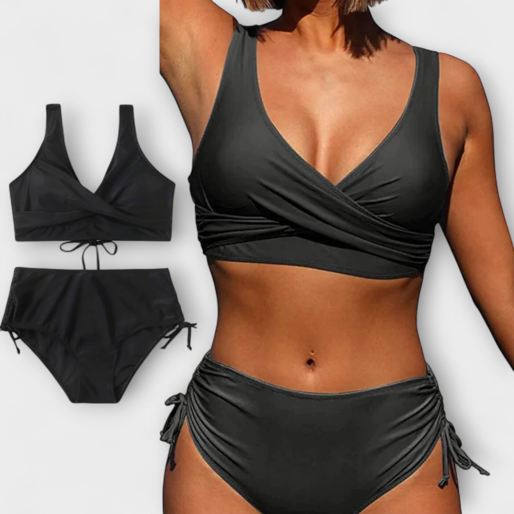 Moni - Conjunto de Bikini Estiloso e em 2 Peças