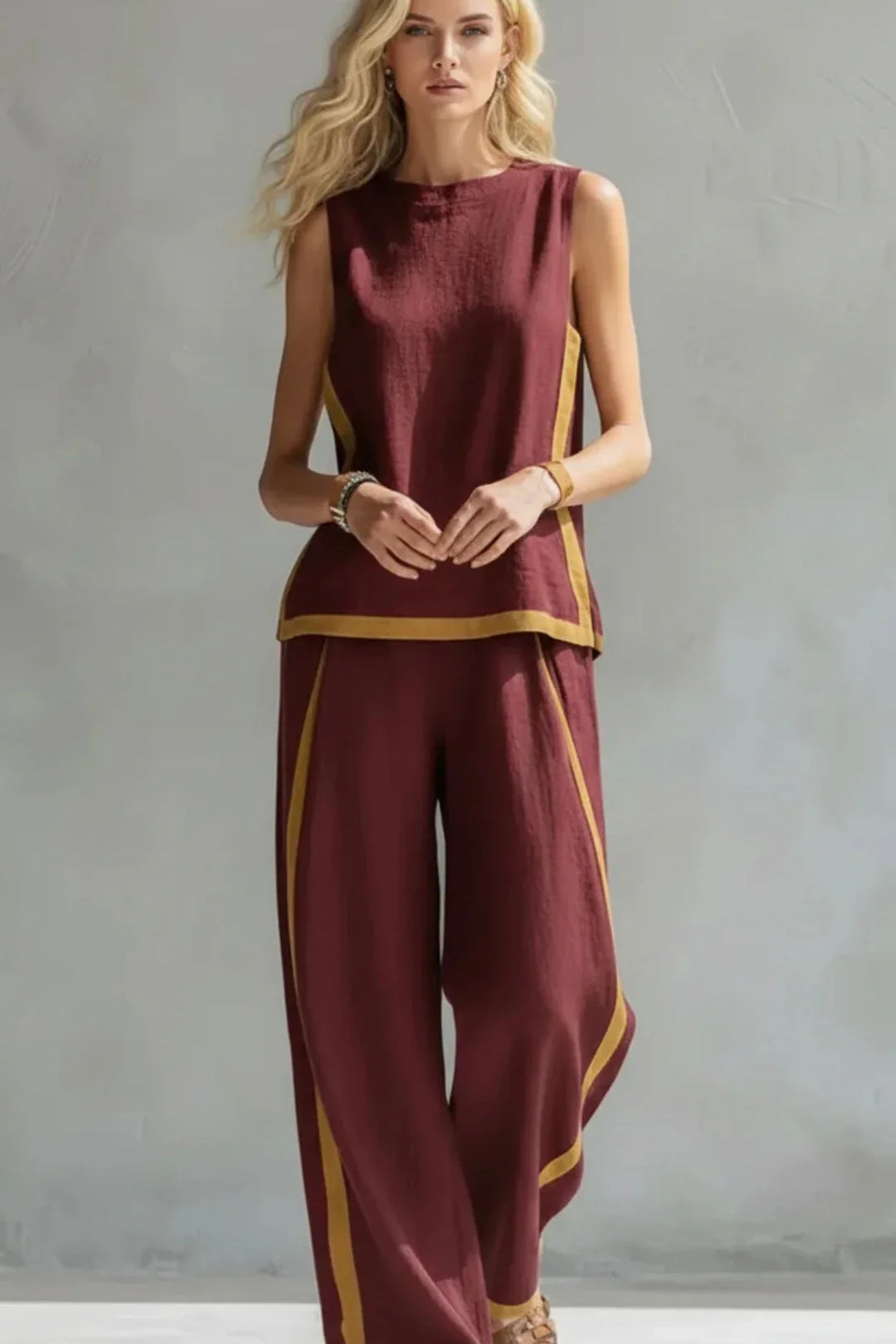 Leila | Conjunto elegante de duas peças