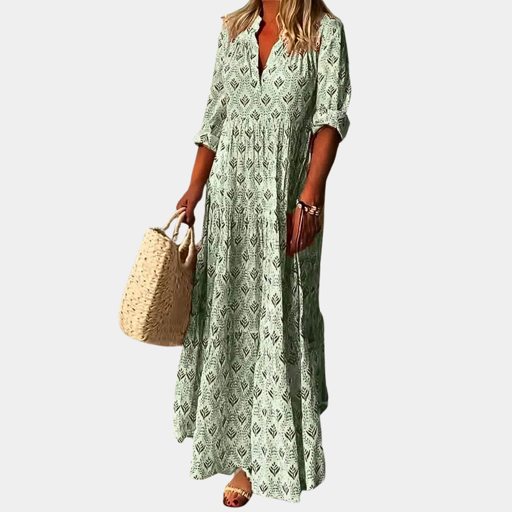 Berta - Vestido Longo Primavera