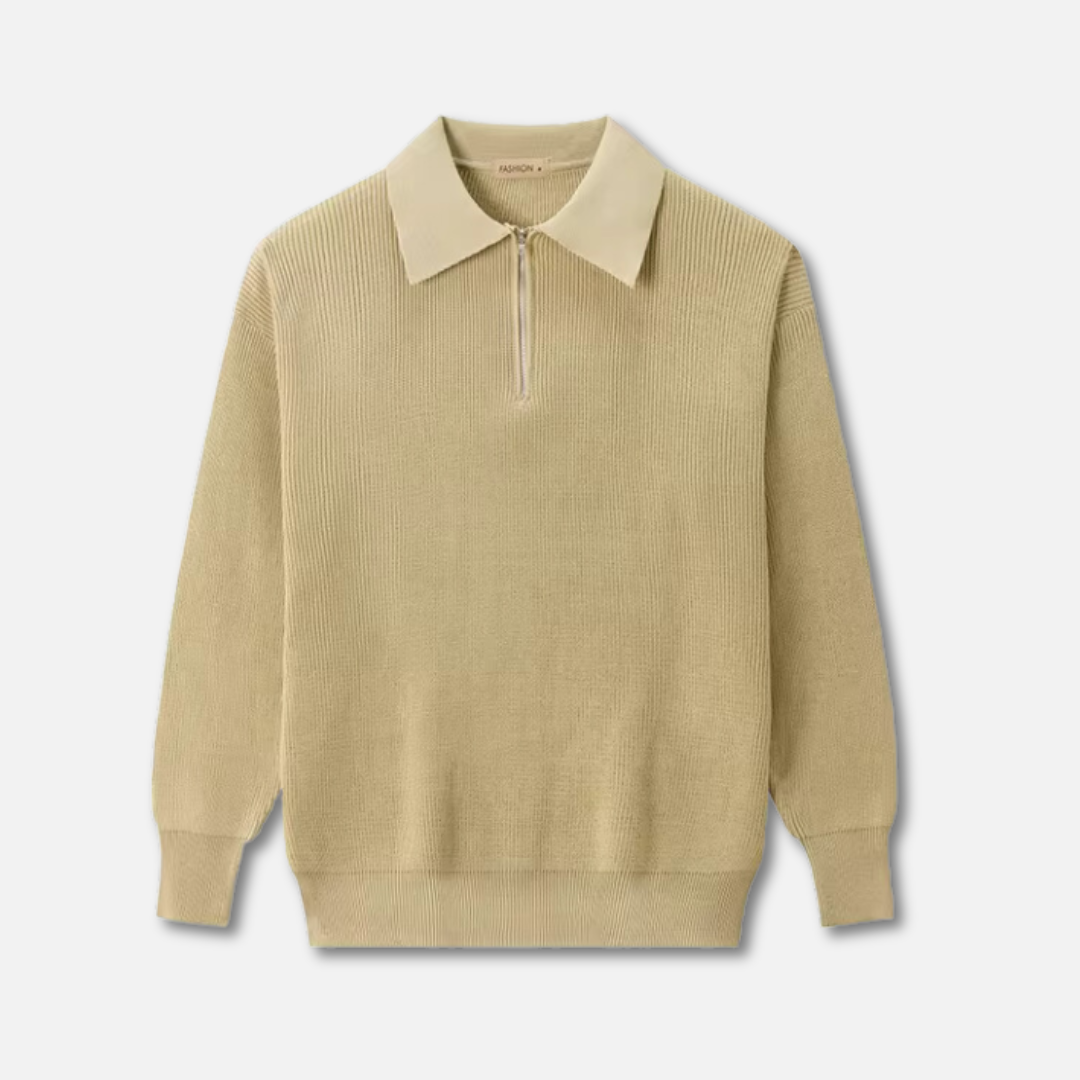 João | Pullover Confortável em Malha Misturada