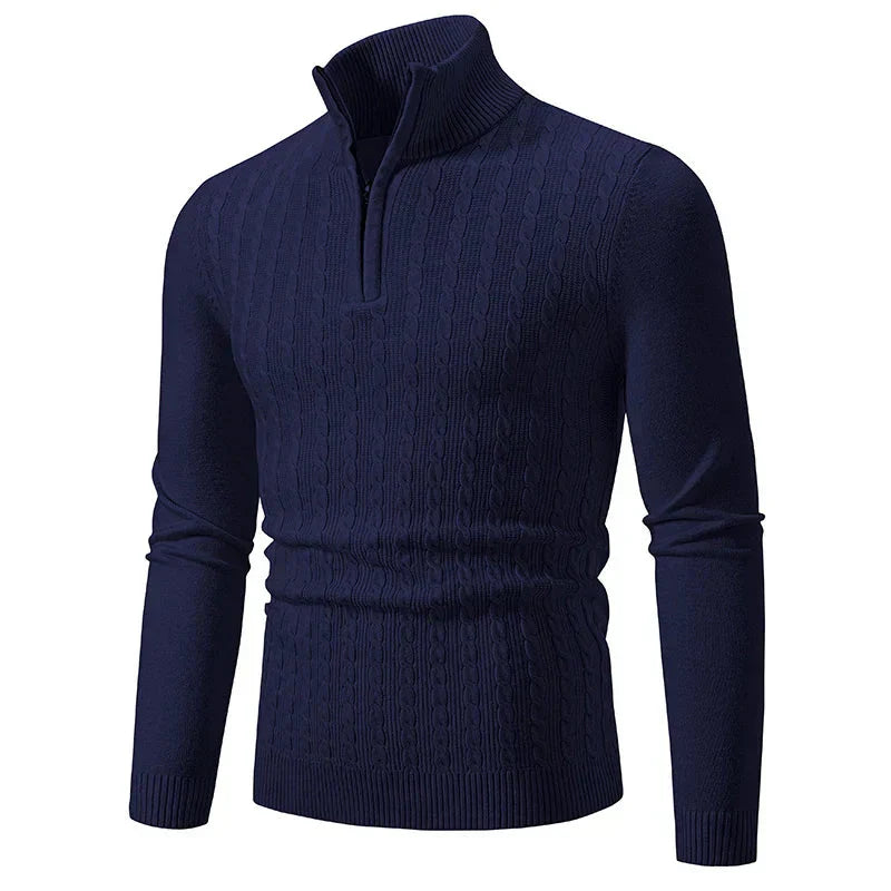 Constantino | Textured Mixed Knit Sweater