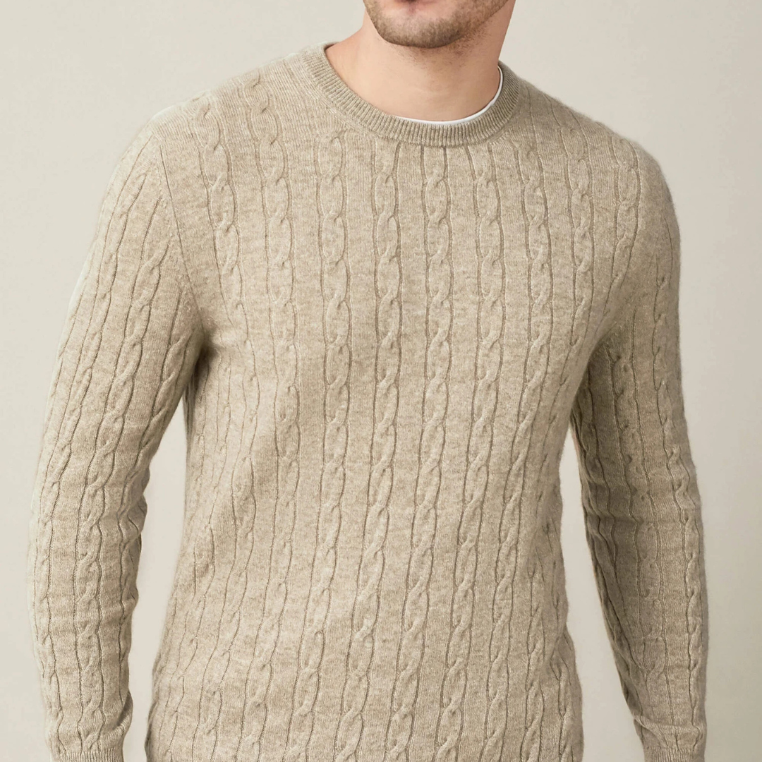 Pedro | Confortable Cord Knit Sweater